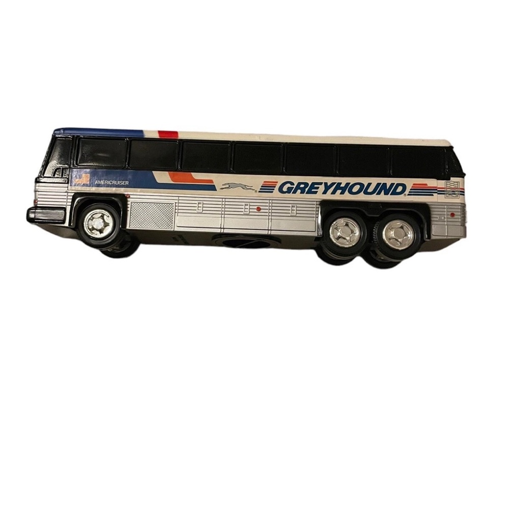 Vintage greyhound bus bank